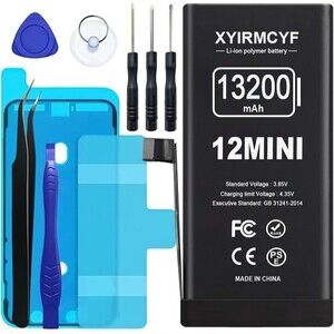 13200mAh Super Capacity Battery Compatible with iPhone 12 Mini